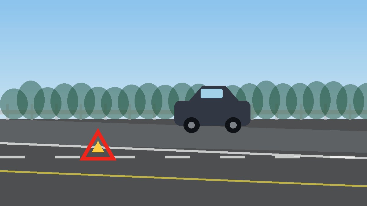 衡阳道路故障安全等待现场图